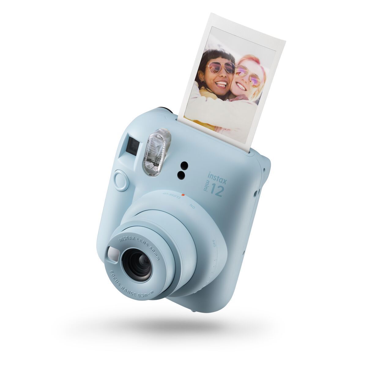 Fujifilm Instax Mini 12 Instant Camera, Pastel Blue, w/Accessory Kit and 2x Film