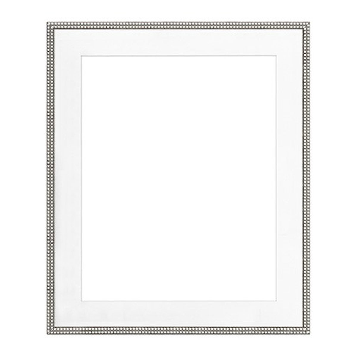 

Framatic Antique Hardwood Frame, 11X14" Matted for 8X10", Antique Silver