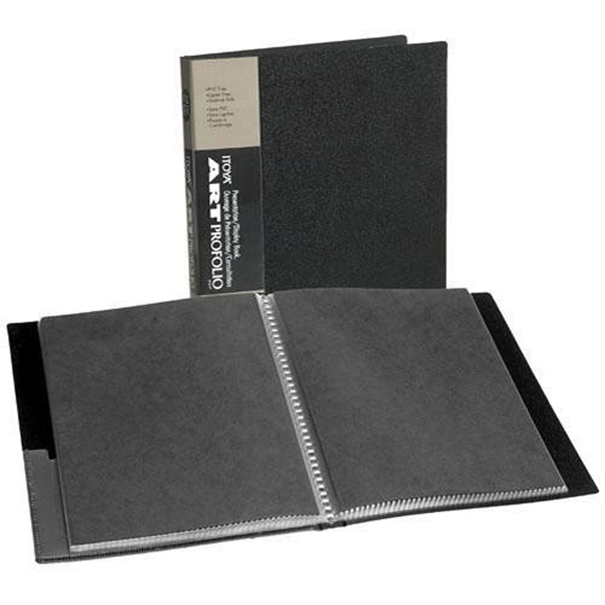 

Itoya Bound Art Profolio Presentation Book with 17x22" 24 Pocket Pages, 48 Views