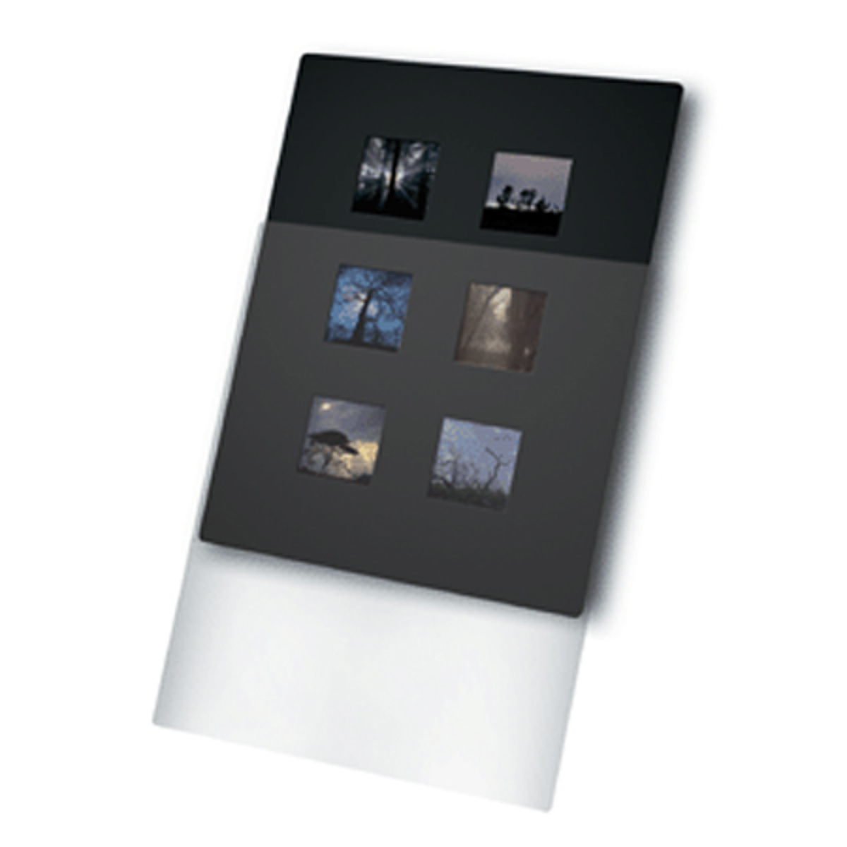 

Print File 11x14" Overmat with 6 Windows, 6x6cm Image Format, 10 Pack