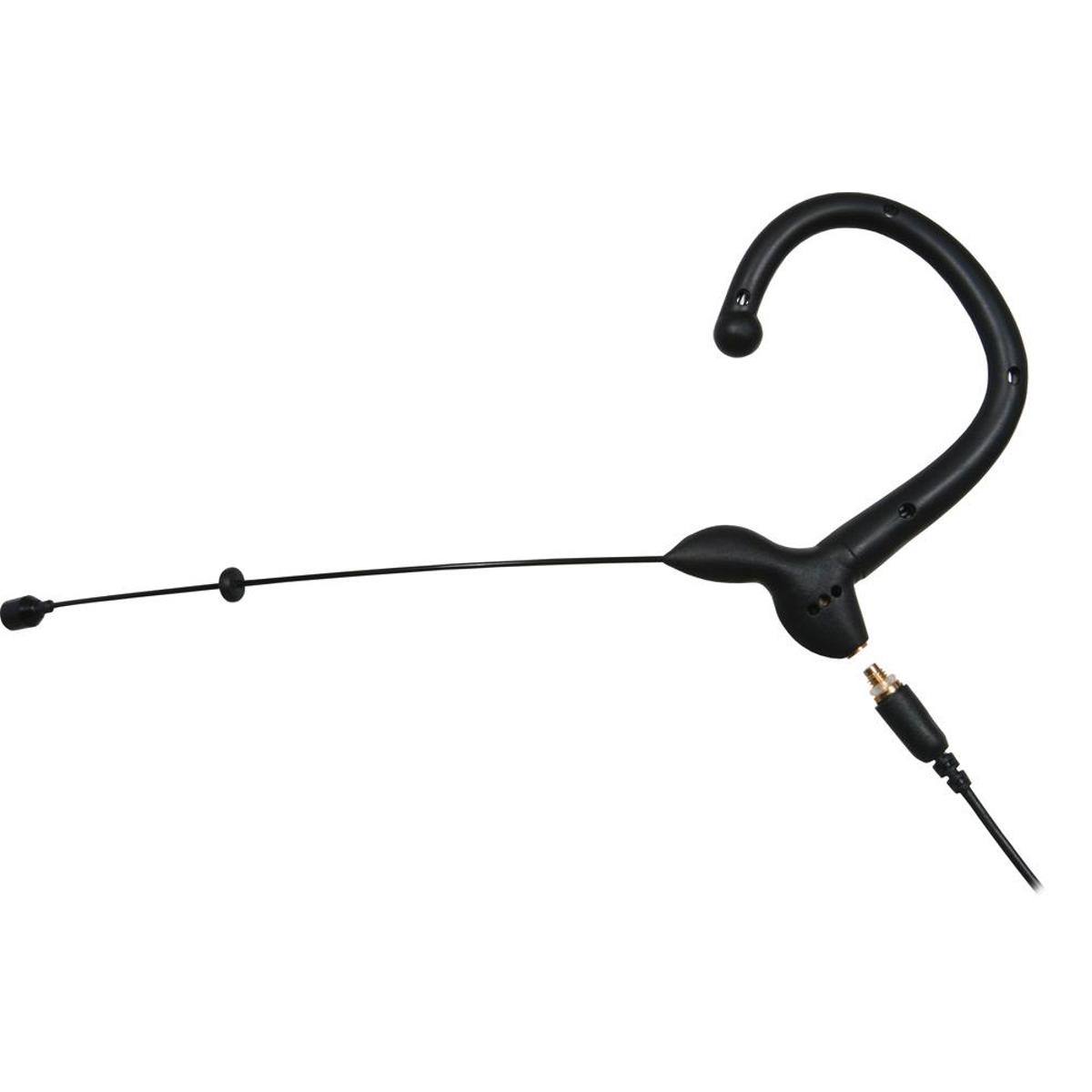 

Galaxy Audio ESM3 Single Ear Omni Earset Microphone, 4x Connector Cables, Black