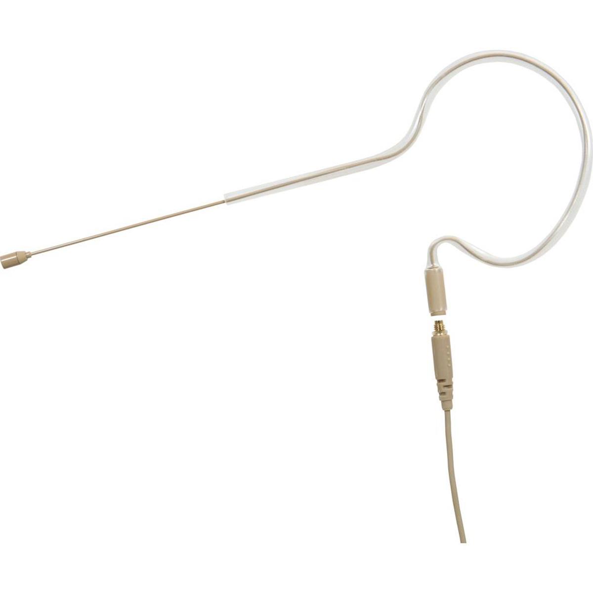 

Galaxy Audio ESM8 Single Ear Omni Earset Microphone, 4x Connector Cables, Beige