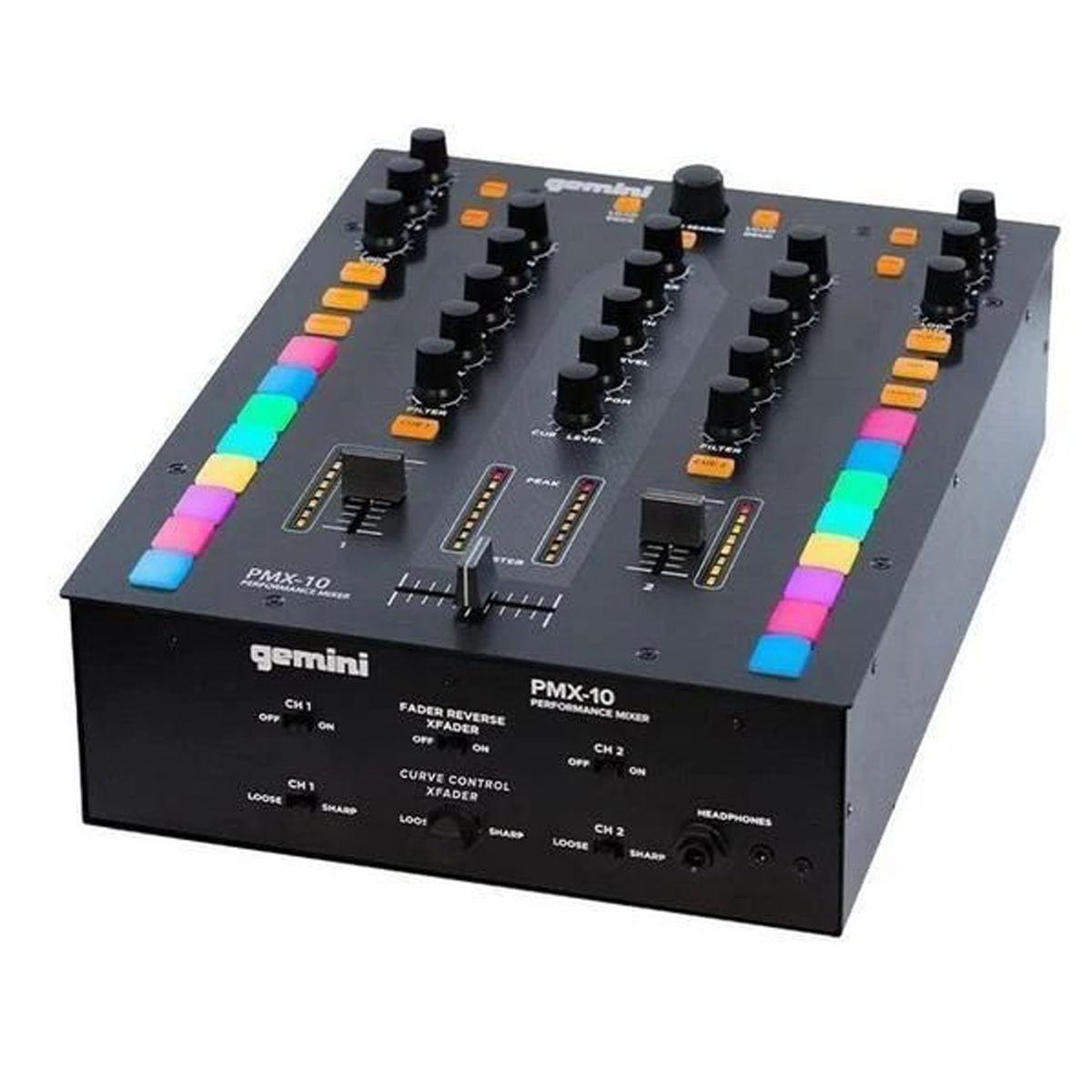 

Gemini PMX-10 2-Channel All-In-One Digital DJ Mixer and Controller