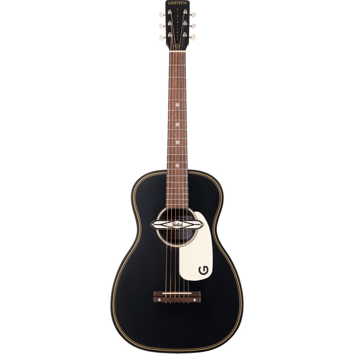 

Gretsch G9520E Gin Rickey Acoustic Electric Guitar, Smokestack Black