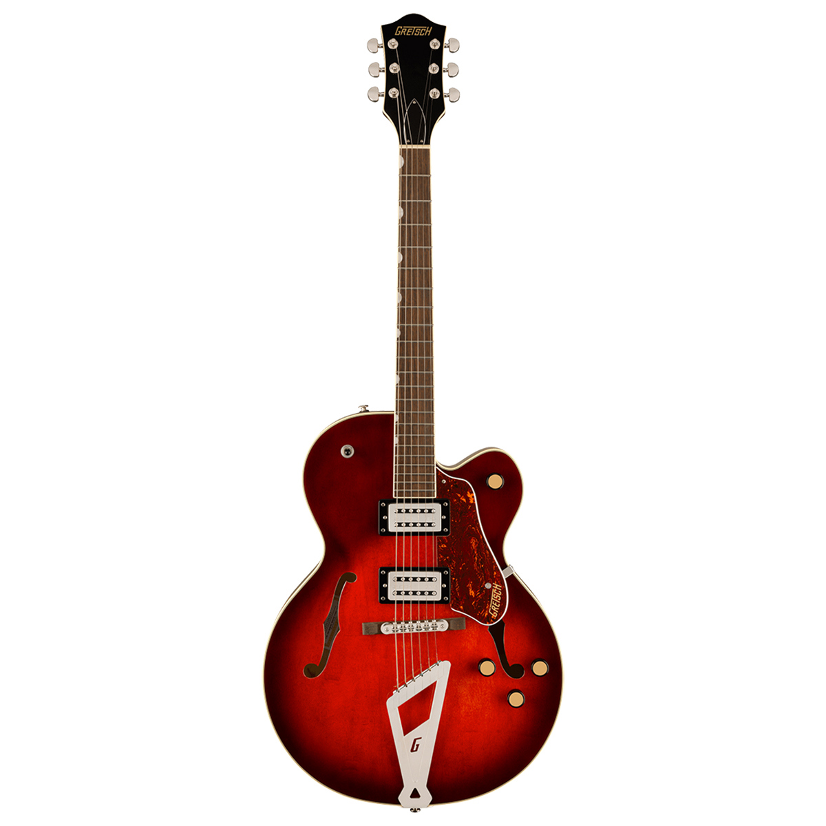 

Gretsch G2420 Streamliner Hollow Body Electric Guitar w/Chromatic II Tailpiece Claret Burst