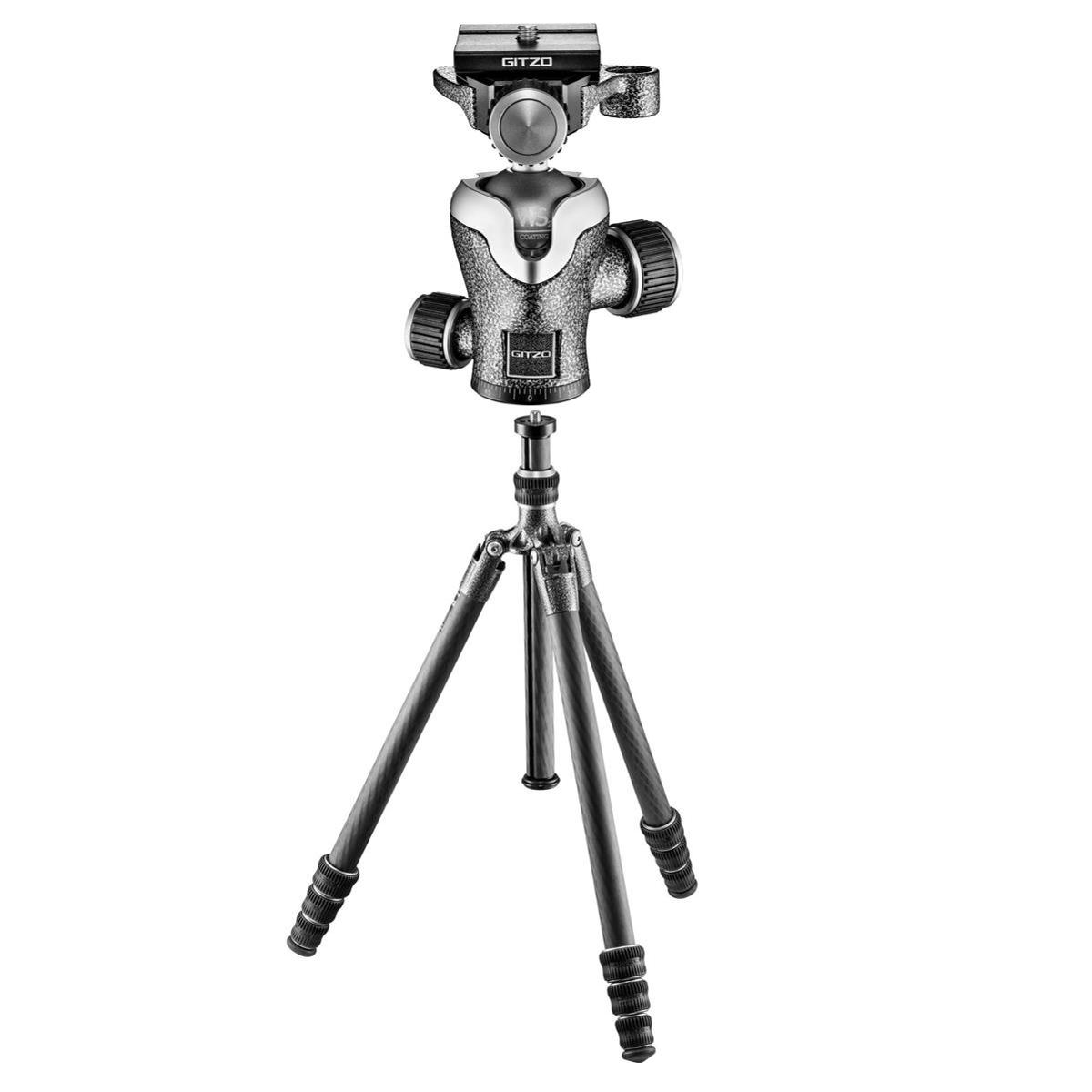 

Gitzo GT1545T Traveler Series 1 4-Section CF Tripod,Bundle w/GH1382TQD Ball Head