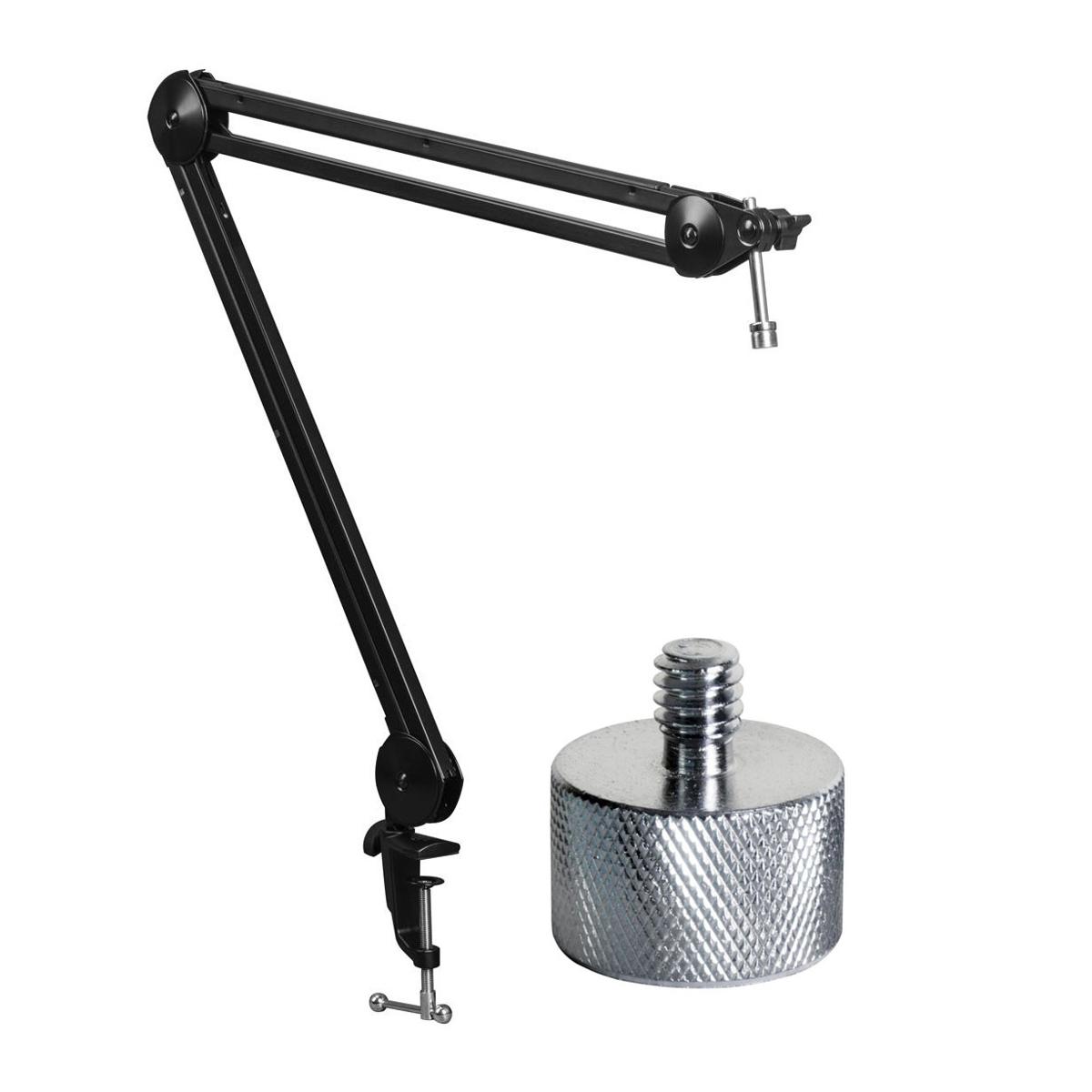 

H&A Broadcast Arm with Internal Springs W/MA125 5/8"-27 Female to 1/4"-20 Adapter