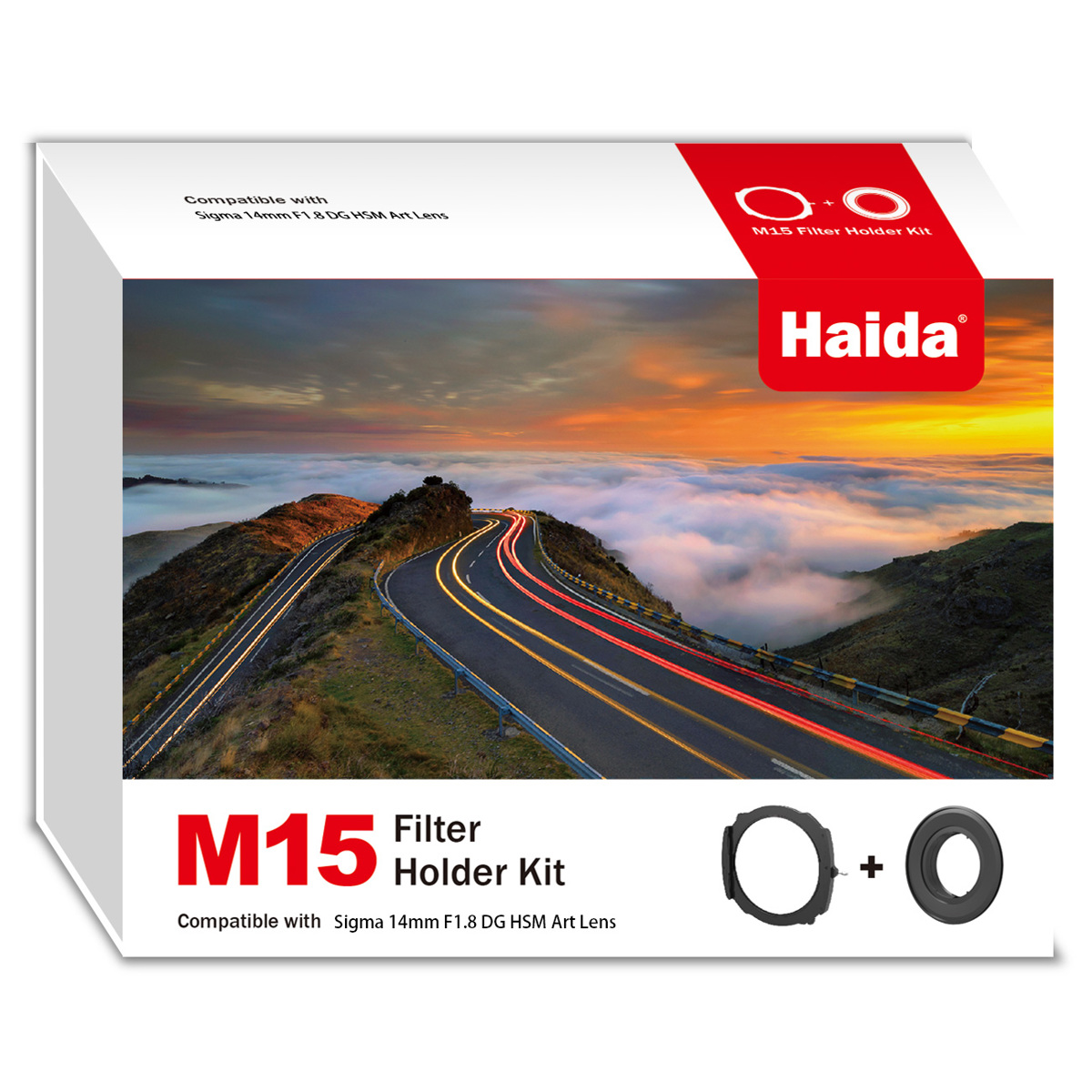 

Haida M15 Filter Holder Kit for Sigma 14mm f/1.8 DG HSM Art Lens