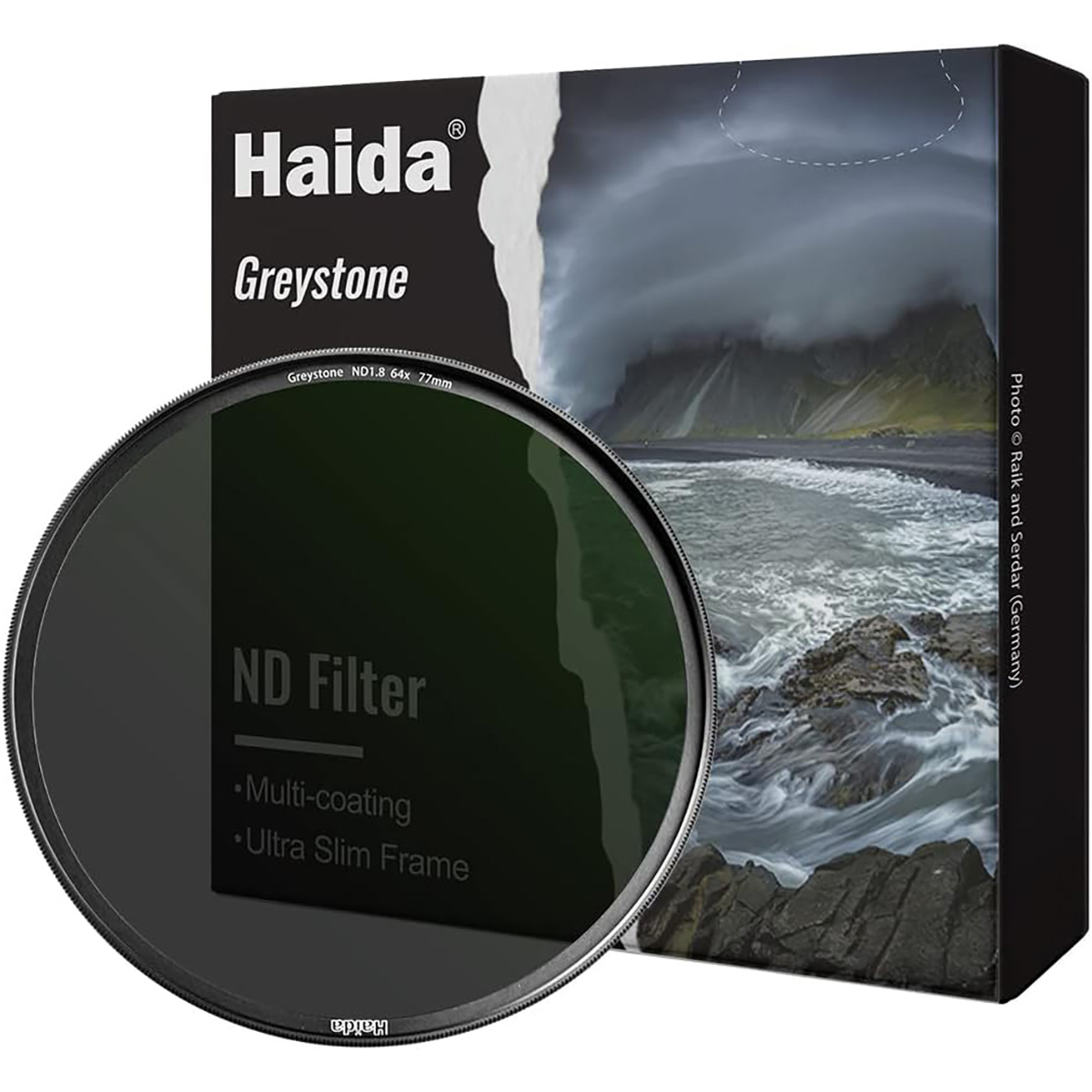 

Haida Greystone 1.8 6-Stop Multi-Coated Neutral Density Filter 67mm