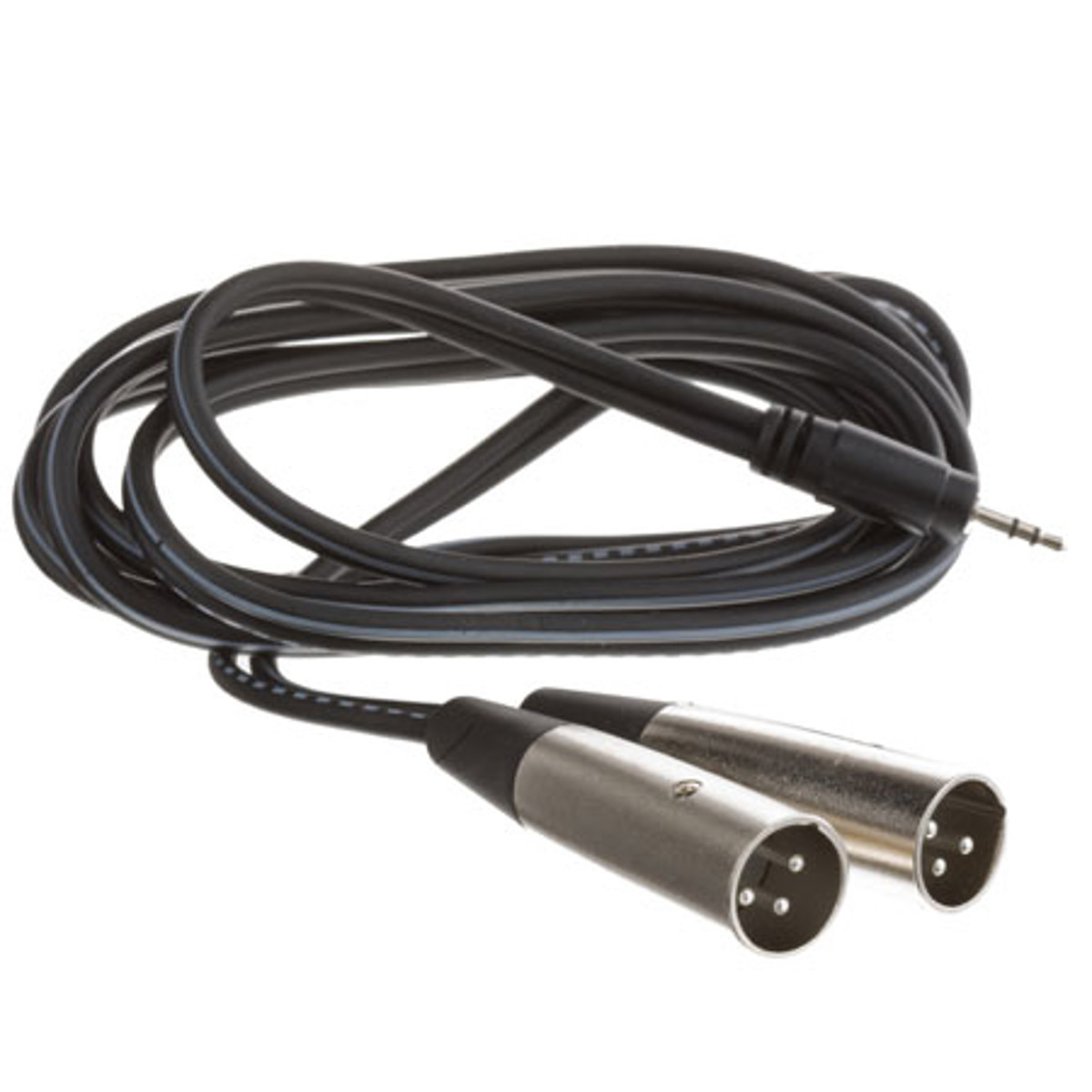 

Hosa Technology Hosa 6.6ft Stereo 3.5mm Mini Phono-2 XLR Male Y-Cable