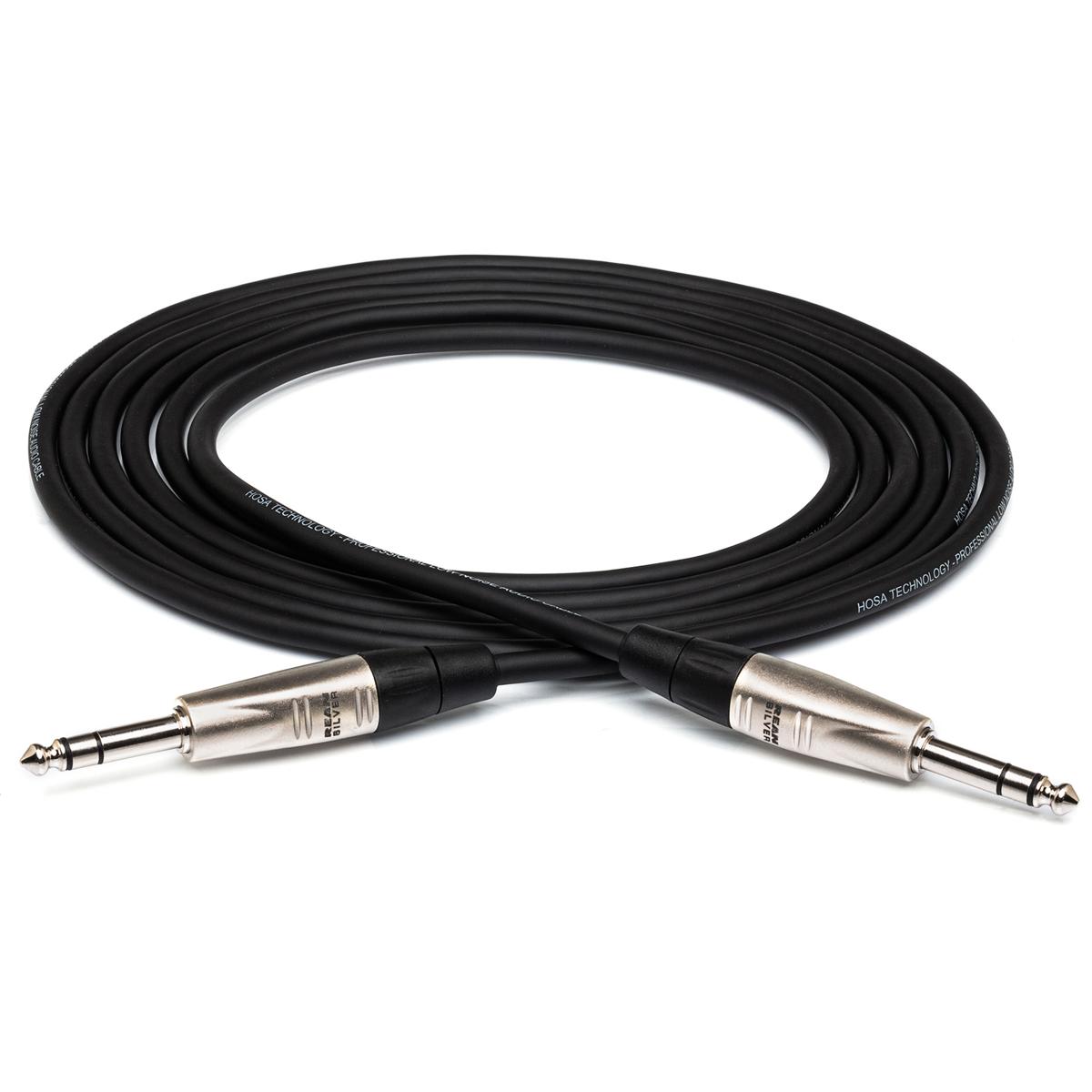 

Hosa Technology Hosa 15' Pro Balanced 1/4" TRS Male to 1/4" TRS Male Interconnect Audio Cable