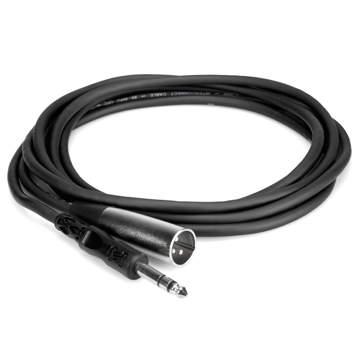 

Hosa Technology Hosa 2ft Balanced 3-Pin XLR to TRS 1/4in Male Cable