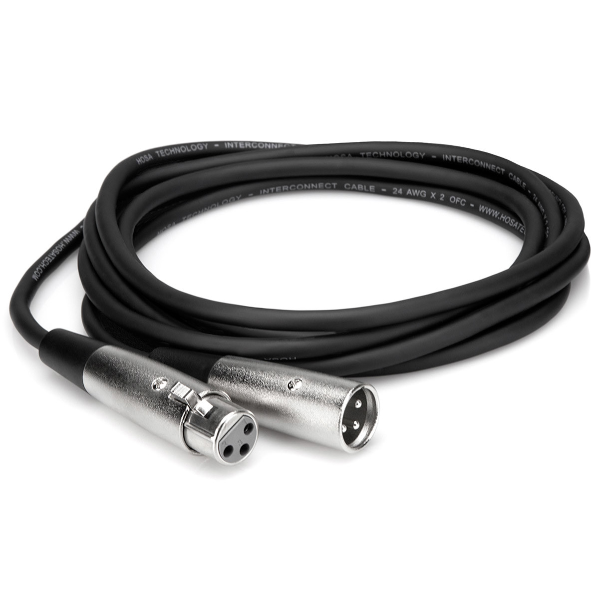 

Hosa Technology Hosa Balanced Interconnect XLR3F to XLR3M Cable, 20'/6.09m