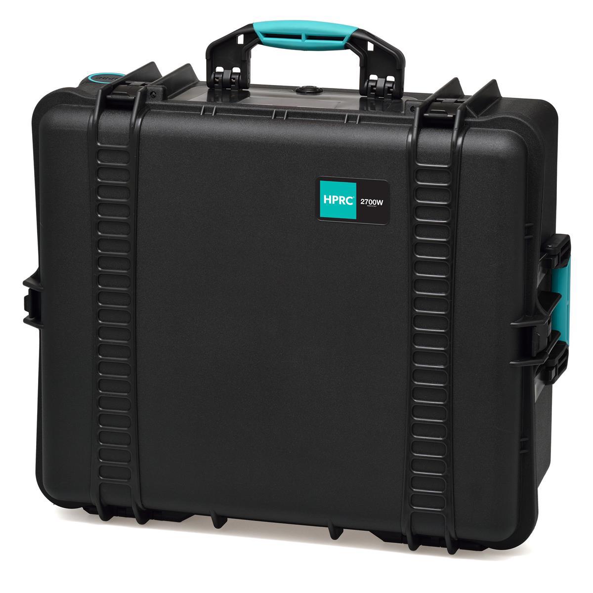 

HPRC HRPC 2700WCUB Wheeled Resin Hard Case with Cubed Foam, Black with Blue Handle