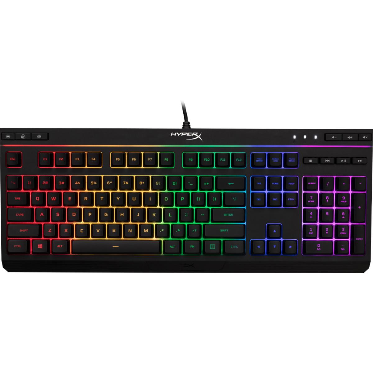 

HyperX Alloy Core Wired RGB Membrane Gaming Keyboard, Black