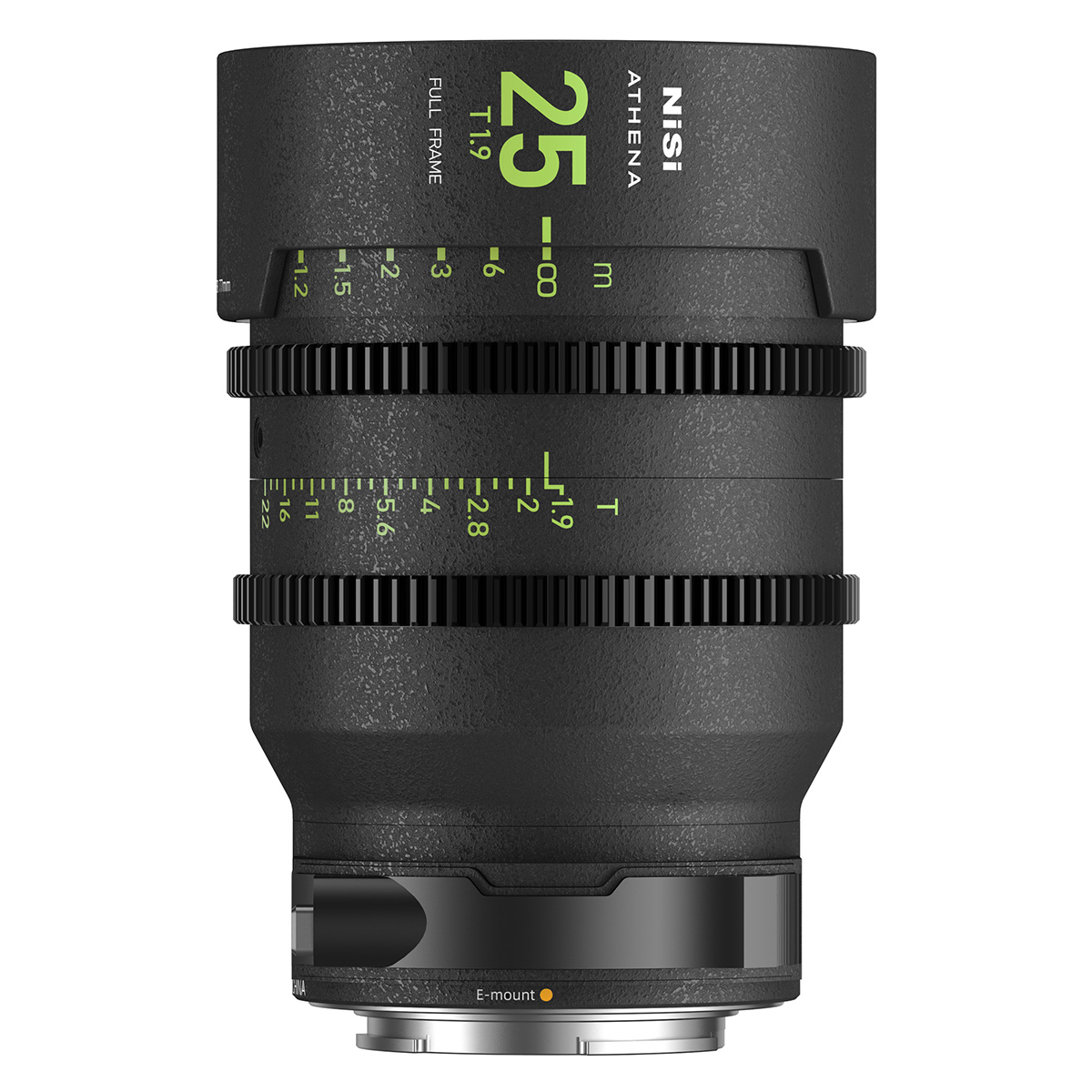 

NiSi ATHENA PRIME 25mm T1.9 Cine Lens with Filter Holder, Sony E