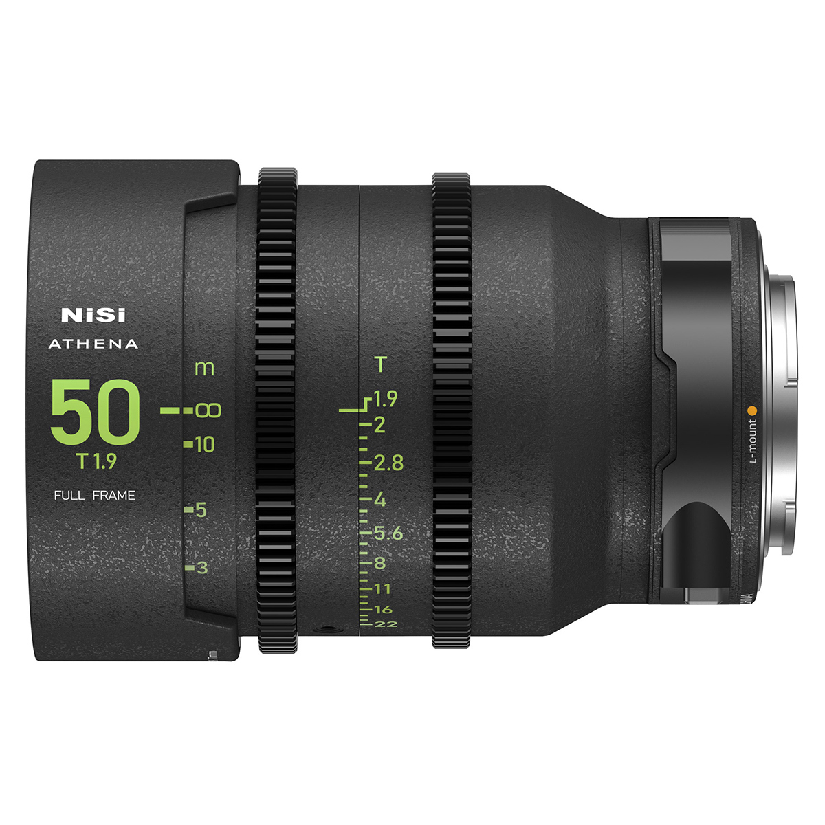 

NiSi ATHENA PRIME 50mm T1.9 Cinema Lens with Filter Holder, Leica L