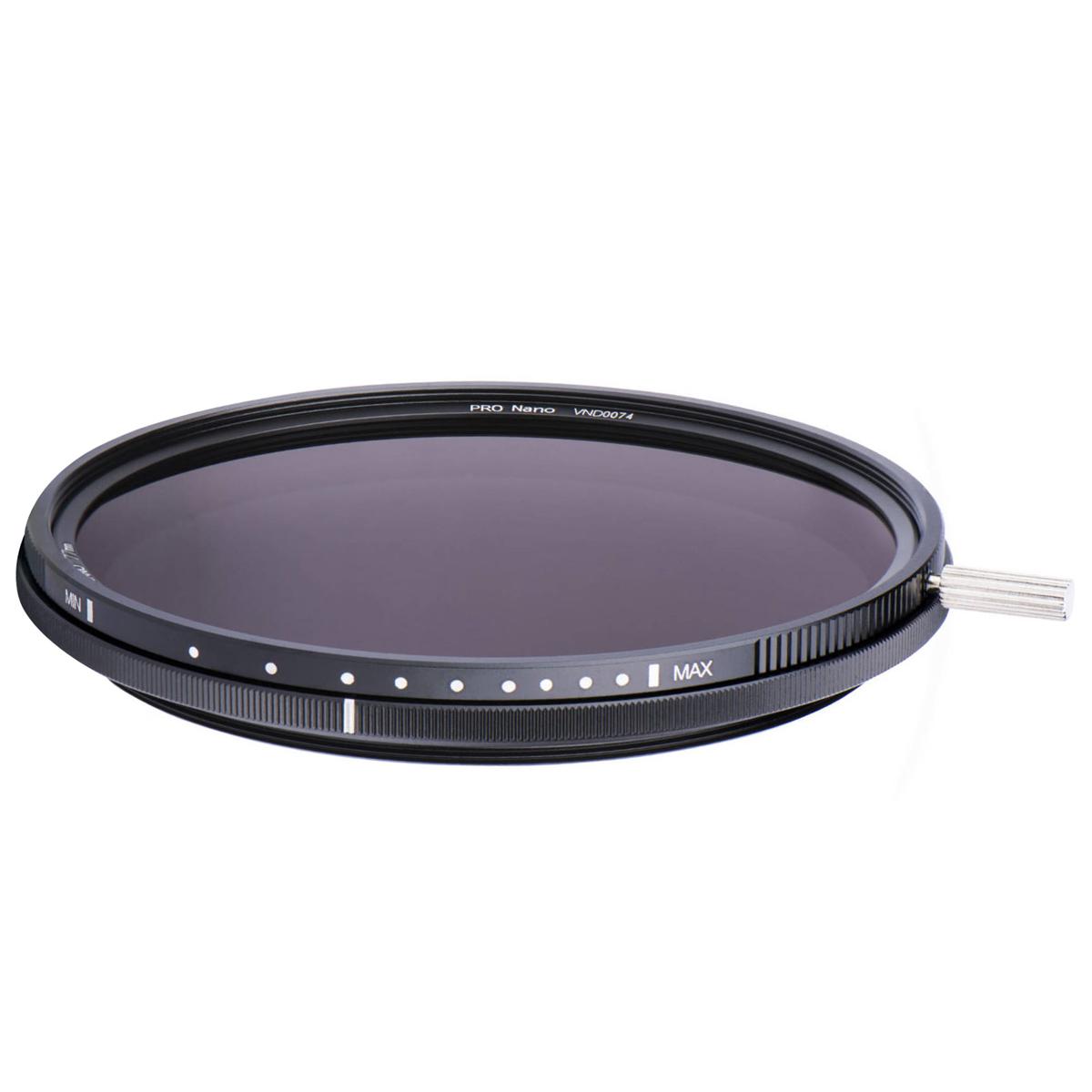 Photos - Lens Filter NiSi 46mm ND-VARIO Pro Nano 5-9 Stops 1.5-2.7 Enhanced Variable ND Filter 