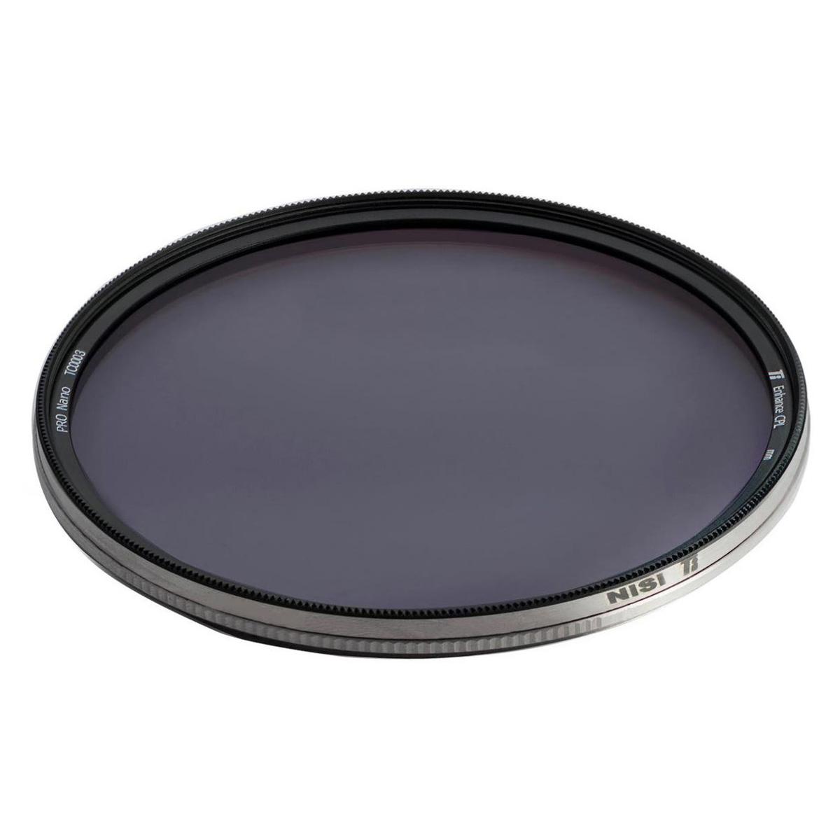 

NiSi 95mm Ti Enhanced CPL Circular Polarizer Filter, Titanium Frame