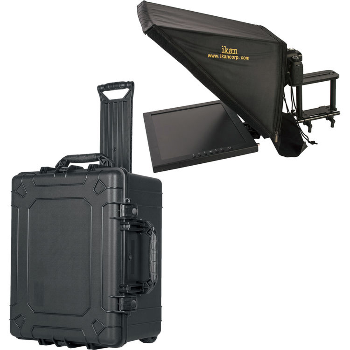 

Ikan PT3700 Teleprompter and Rolling Hard Case Travel Kit