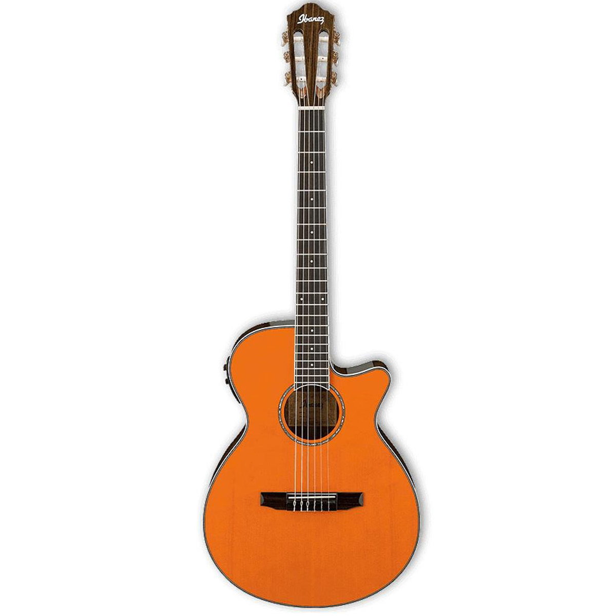 

Ibanez AEG10NII Acoustic Electric Guitar,Rosewood Fretboard,Tangerine High Gloss