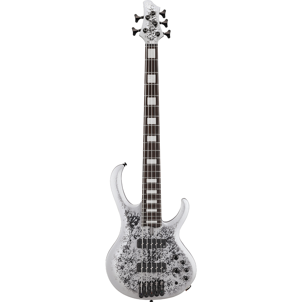 

Ibanez BTB Standard BTB25TH5 5-String Electric Bass Guitar,Silver Blizzard Matte