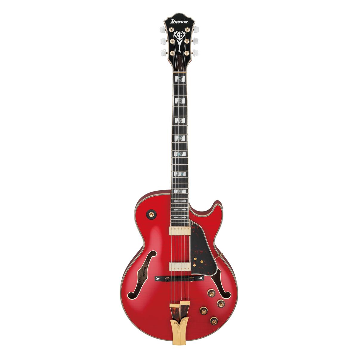 

Ibanez George Benson Signature GB10SEFM Hollow-Body Electric Guitar,Sapphire Red