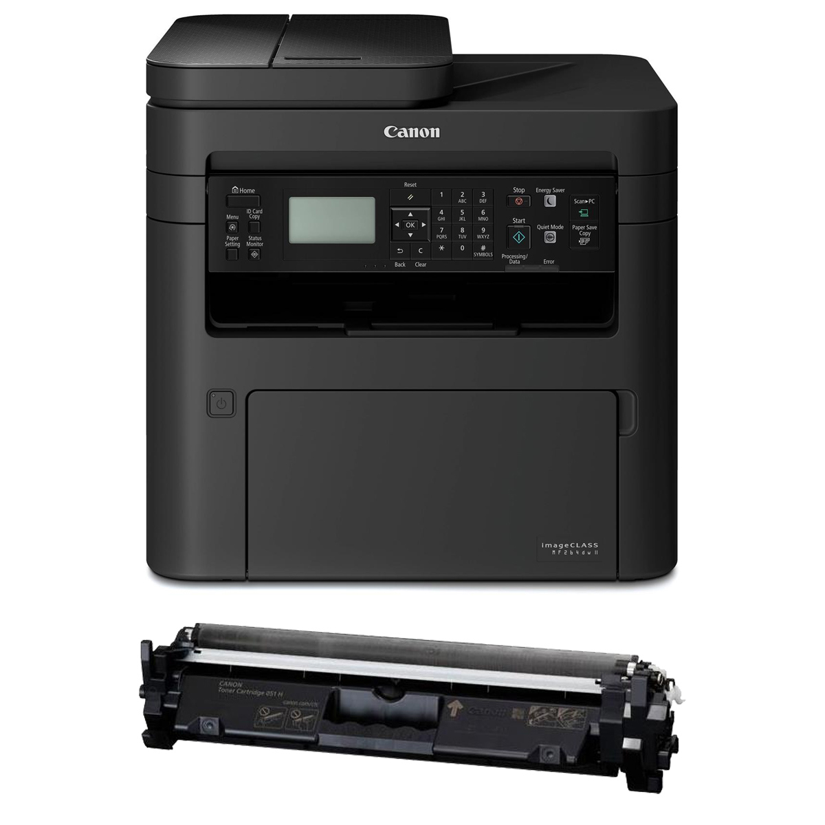 

Canon imageCLASS MF264dw II AIO Wireless Duplex Printer w/051H Black Cartridge