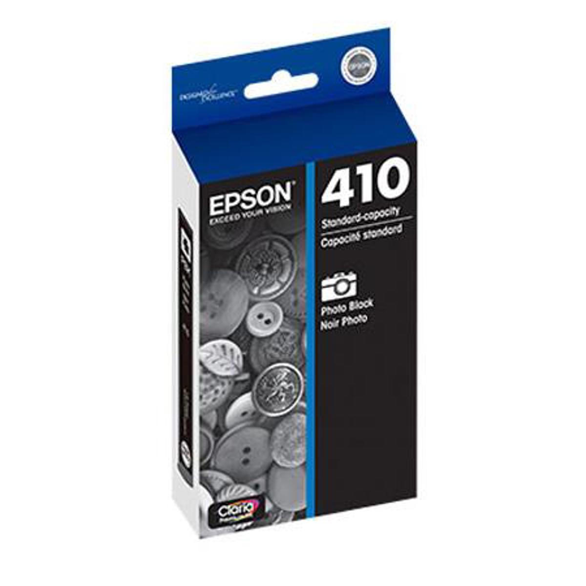 

Epson T410 Claria Premium Standard-Capacity Photo Black Ink Cartridge