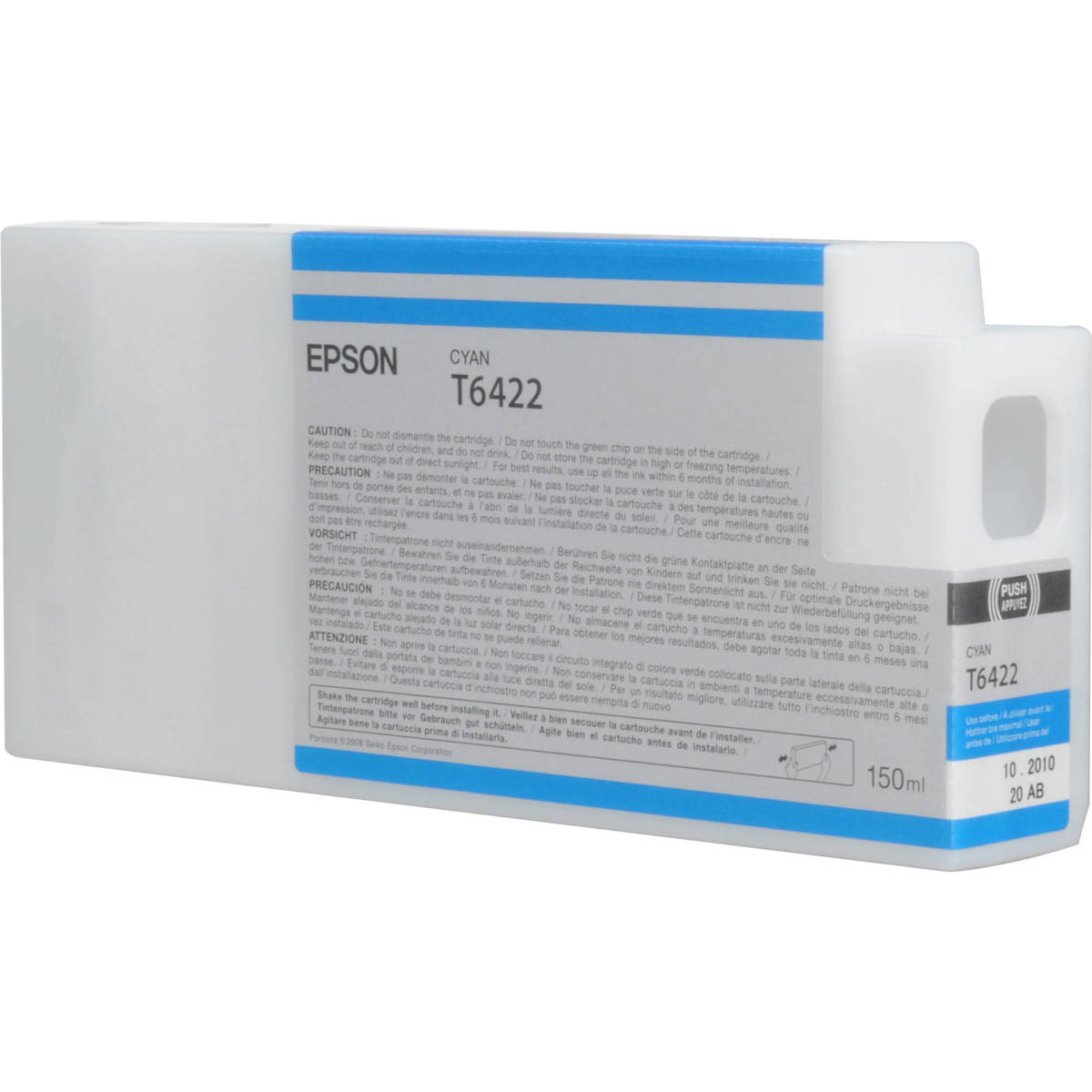 

Epson T642200 UltraChrome HDR Cyan Printer Ink