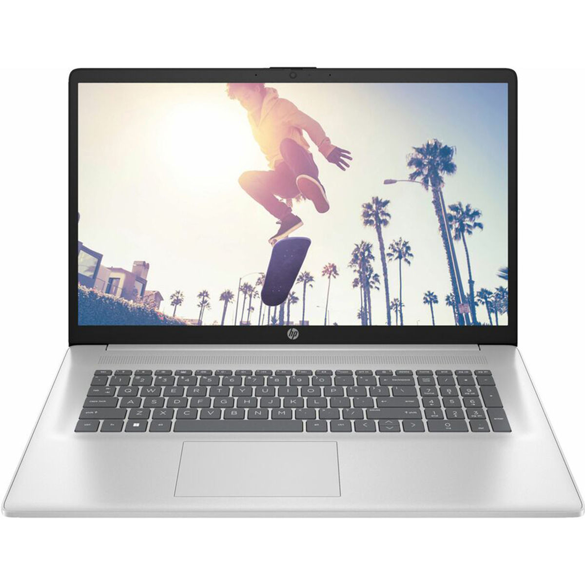 

HP 17-cn4010nr 17.3" HD+ Laptop, Intel 3-100U, 8GB RAM, 256GB SSD, W11H, Silver