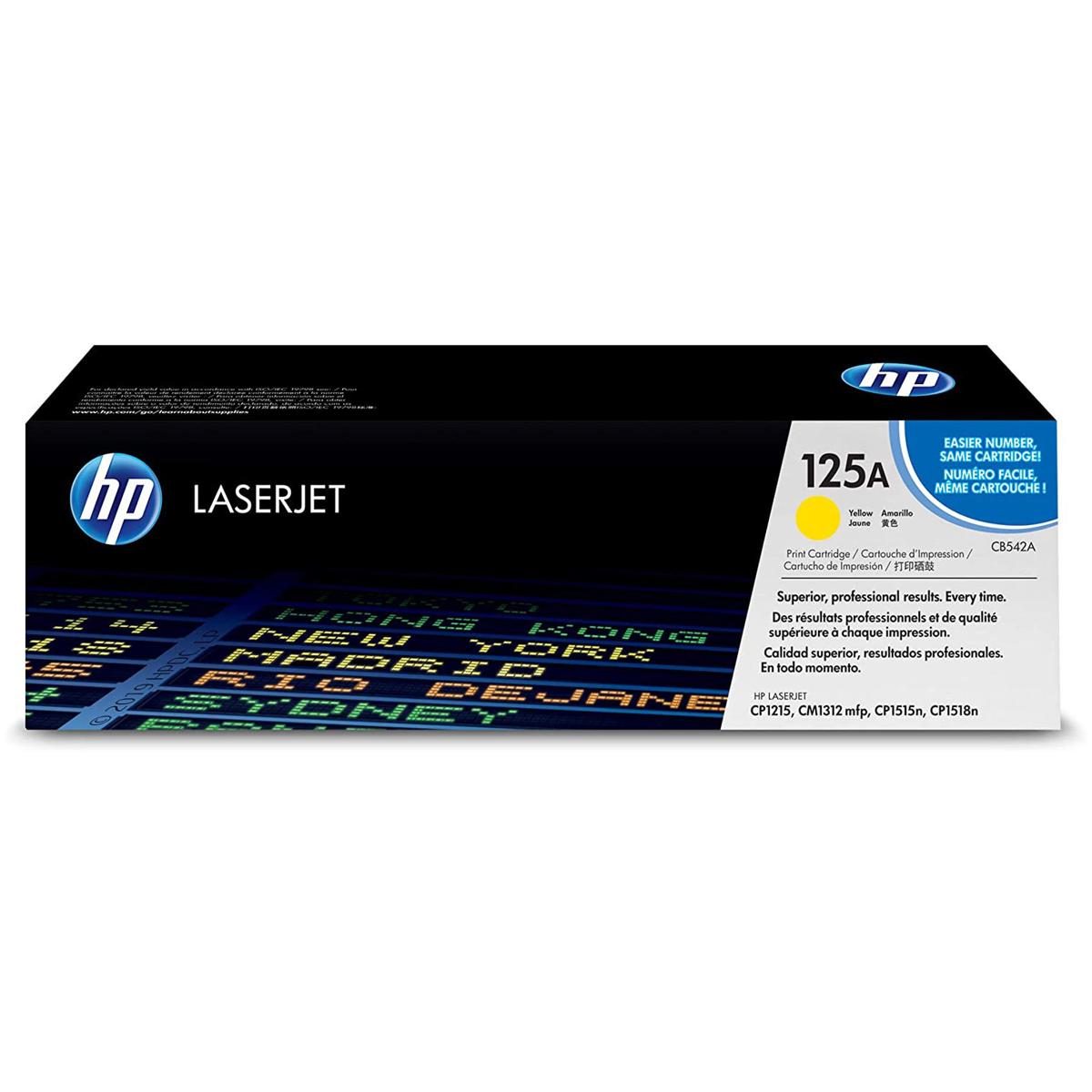 

HP CB542A Yellow Print Cartridge, Upto 1400 Pages