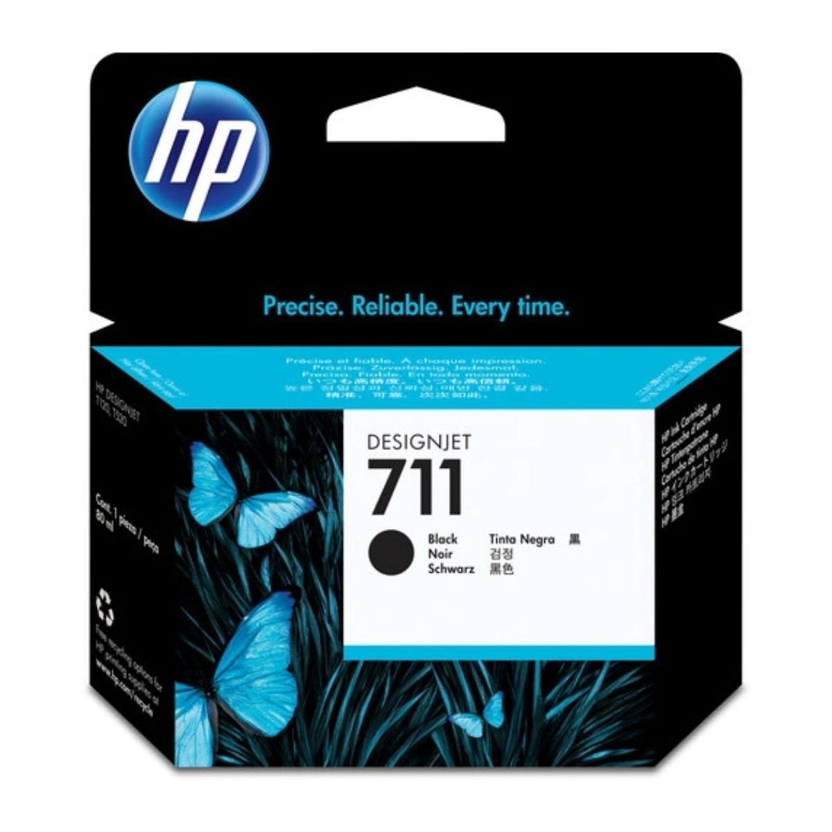 HP 711 38-ml Black Ink Cartridge -  CZ129A