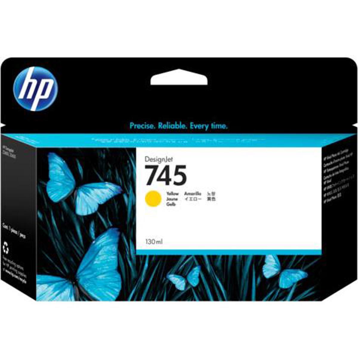 

HP 745 130ml Yellow Ink Cartridge for DesignJet Z2600/Z5600/HD Pro MFP Printer