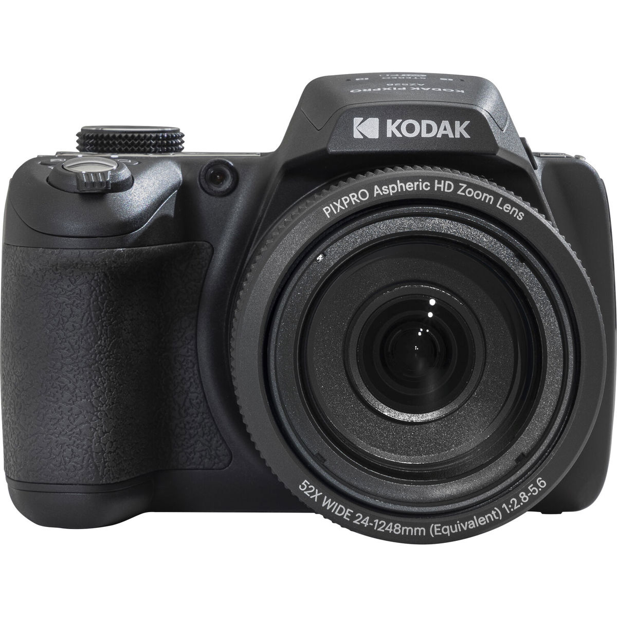 Цифровая фотокамера Kodak PIXPRO Astro Zoom AZ528 с разрешением 16 МП Full HD и 3 ЖК-дисплеем, 52-кратный зум, Черный