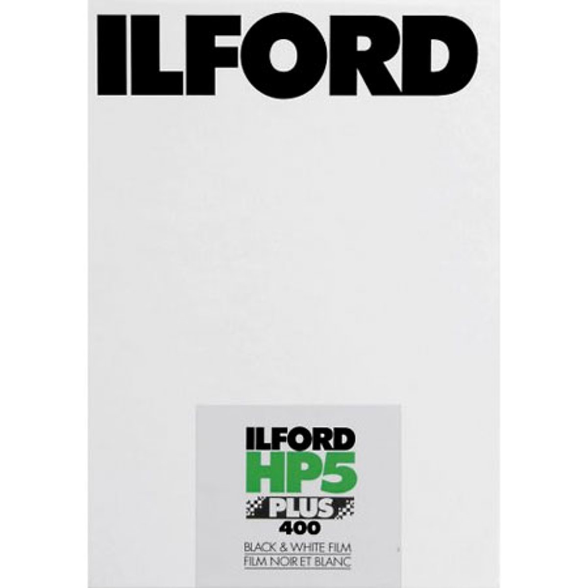 

Ilford HP-5 Plus 400 Fast B/W Film, 8 x 10in, 25 Sheets