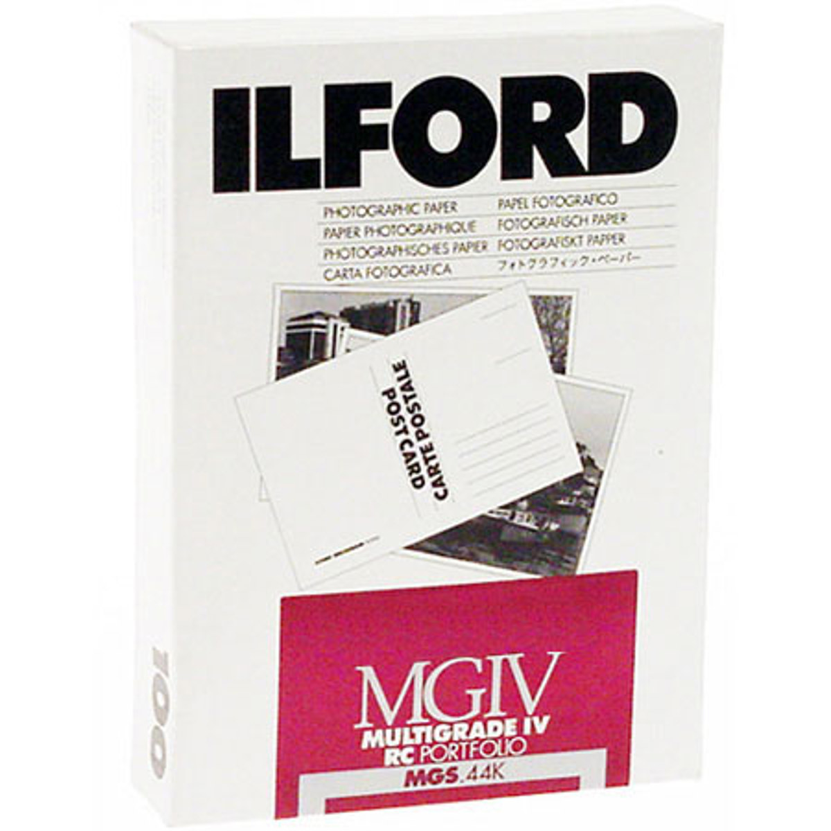 

Ilford IV Resin B/W Enlarging Paper 5x7in, 100, Glossy