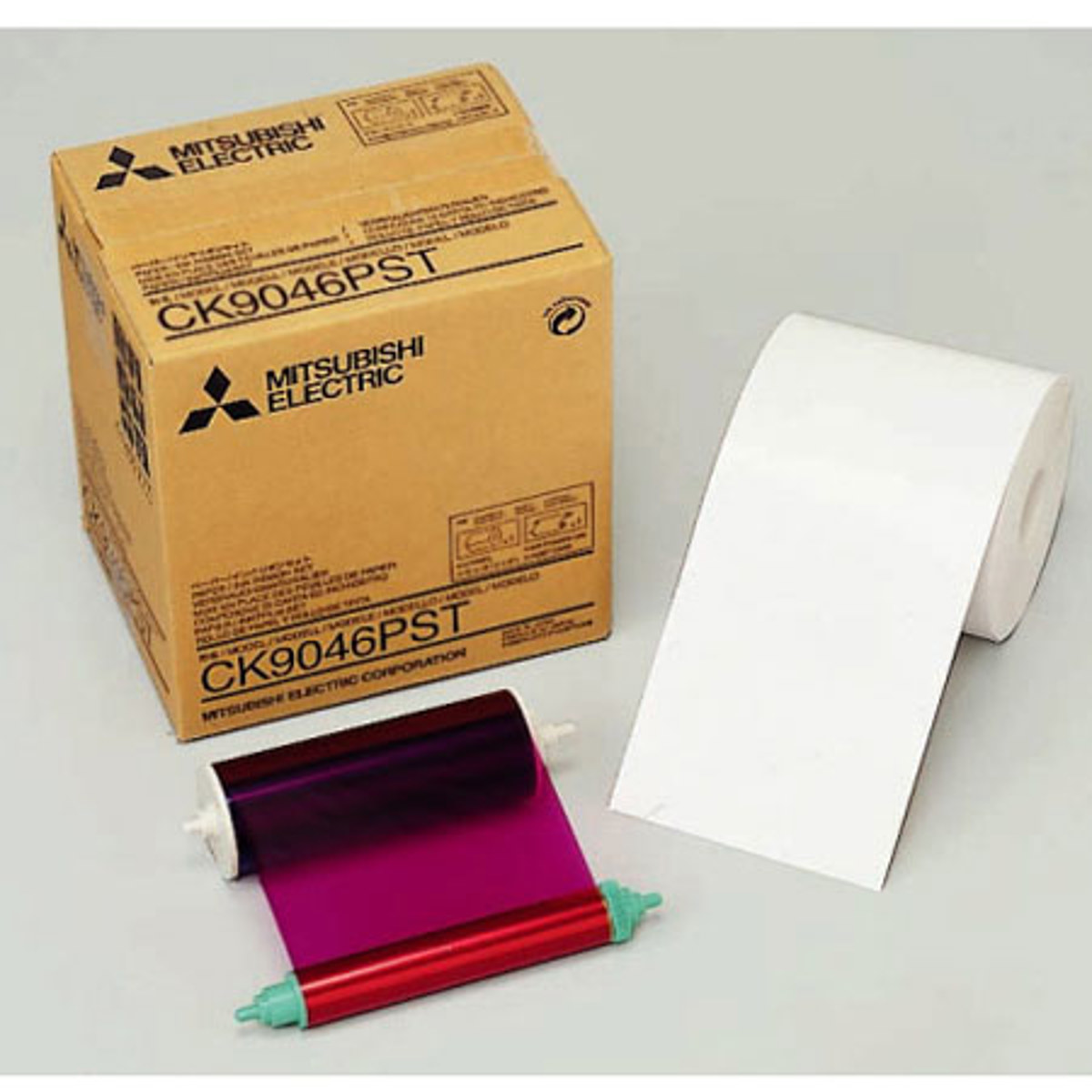 

Mitsubishi Electric Post Card Paper Roll & Inksheet f/660 Photos 4x6 f/CP Series