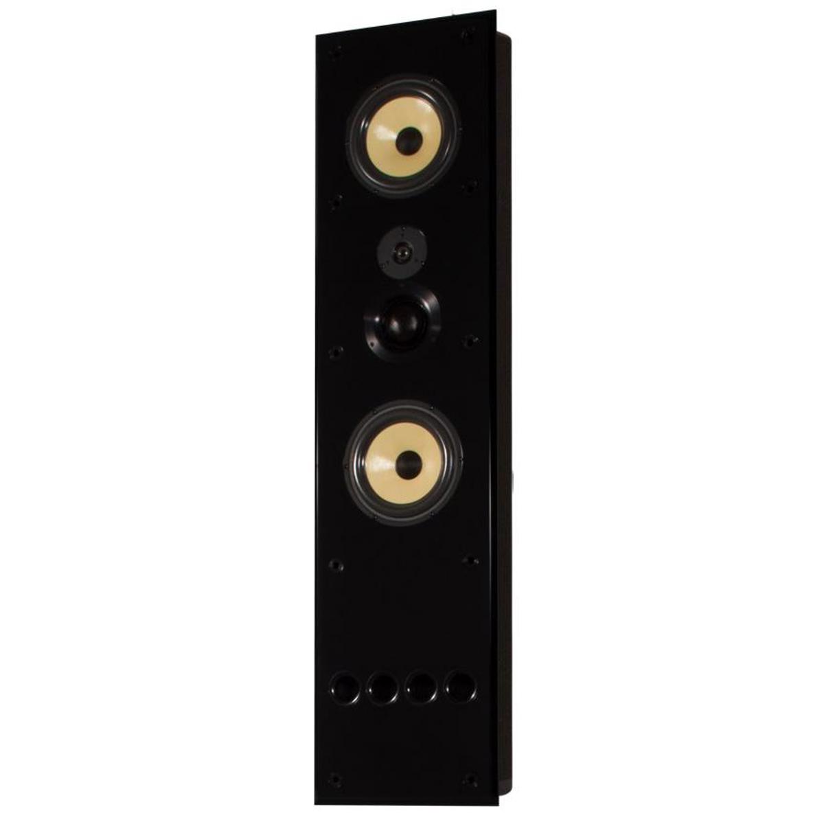 

Induction Dynamics S1.8TIW 3-Way Tall In-Wall Speaker, Black Gloss