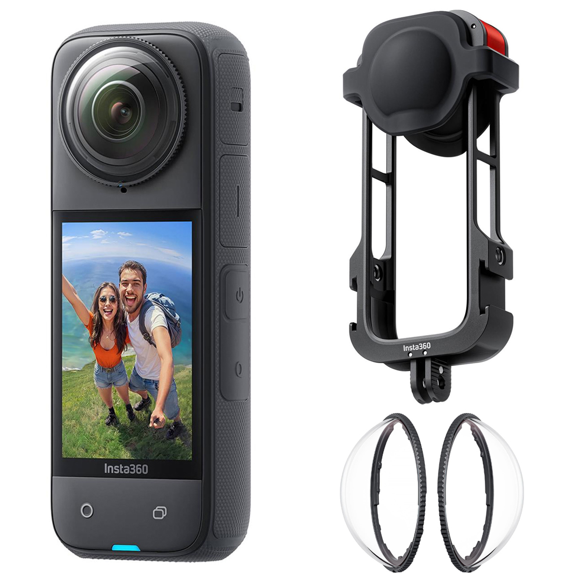 

Insta360 XX4 8K 360 Action Camera, with Premium Lens Guards & Utility Frame