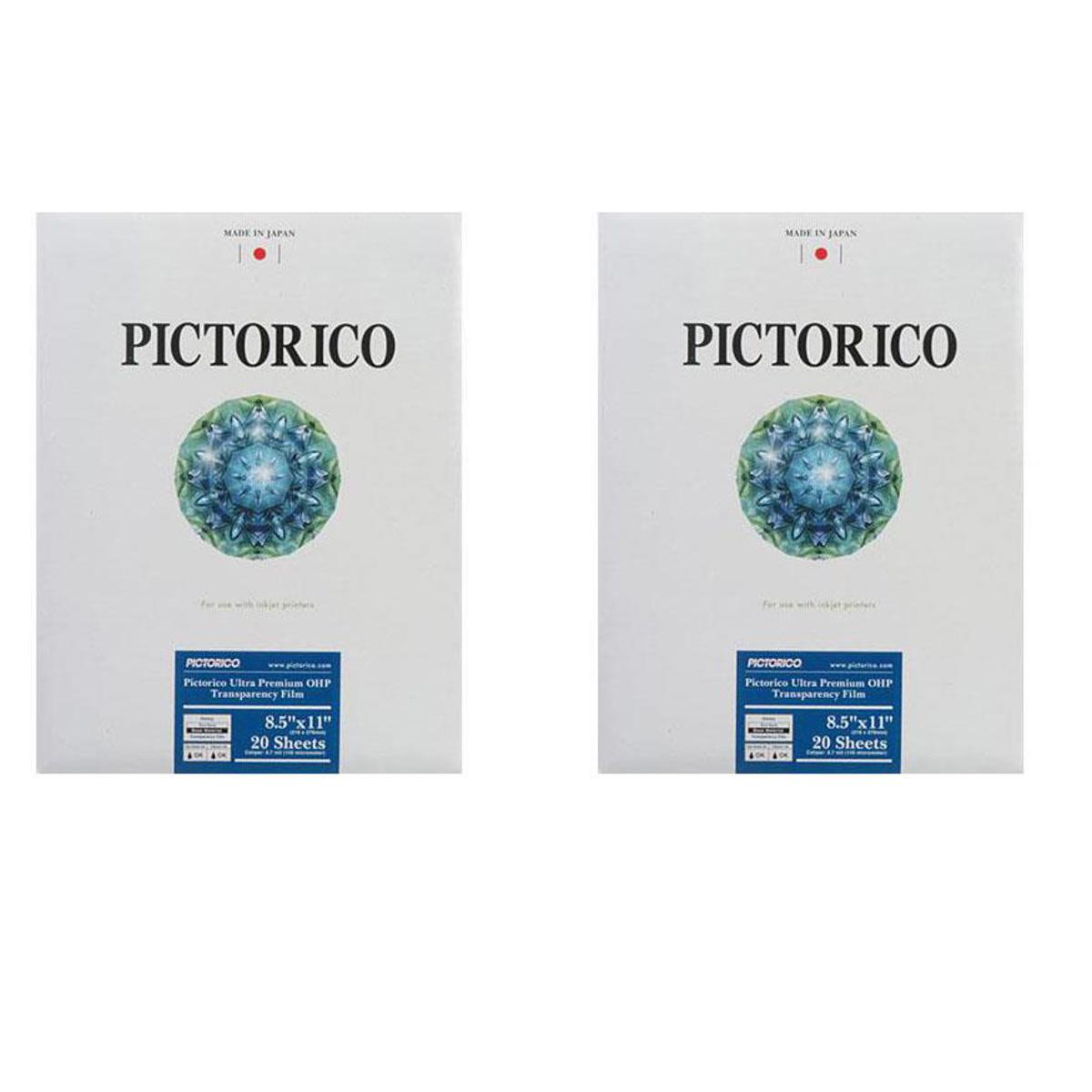 

Pictorico 2x TPS100 Projector Film, 8.5x11", 20 Sheets