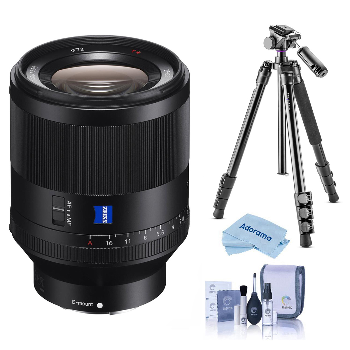 

Sony Planar T* FE 50mm f/1.4 ZA Lens with Vanguard Alta Pro 264AT Tripod Kit