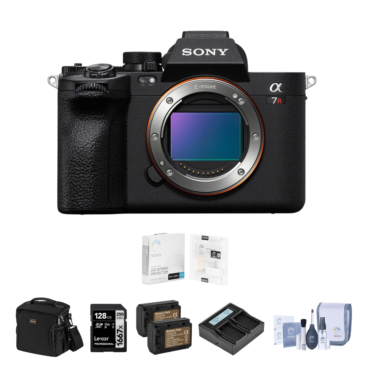 

Sony Alpha a7R V Mirrorless Camera, Bundle with Accessory Kit