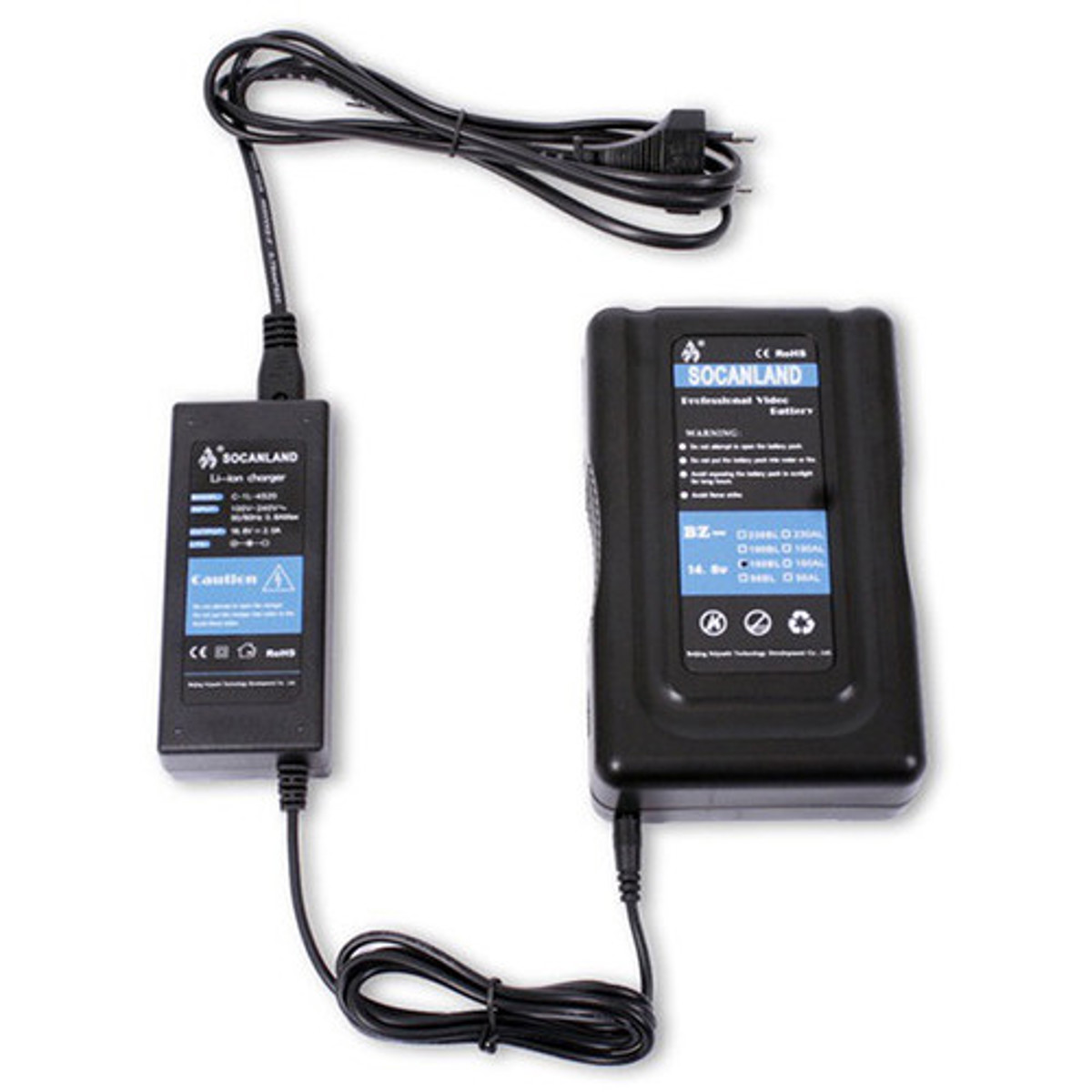 

Intellytech Single Battery Charger with D-Tap Connection