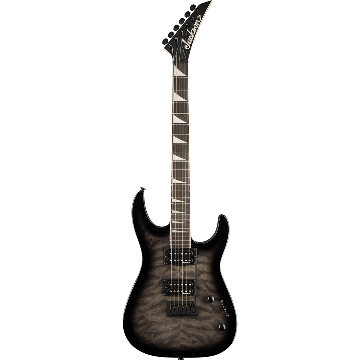 

Jackson JS Series Dinky JS20 DKQ 2PT Electric Guitar Transparent Black Burst