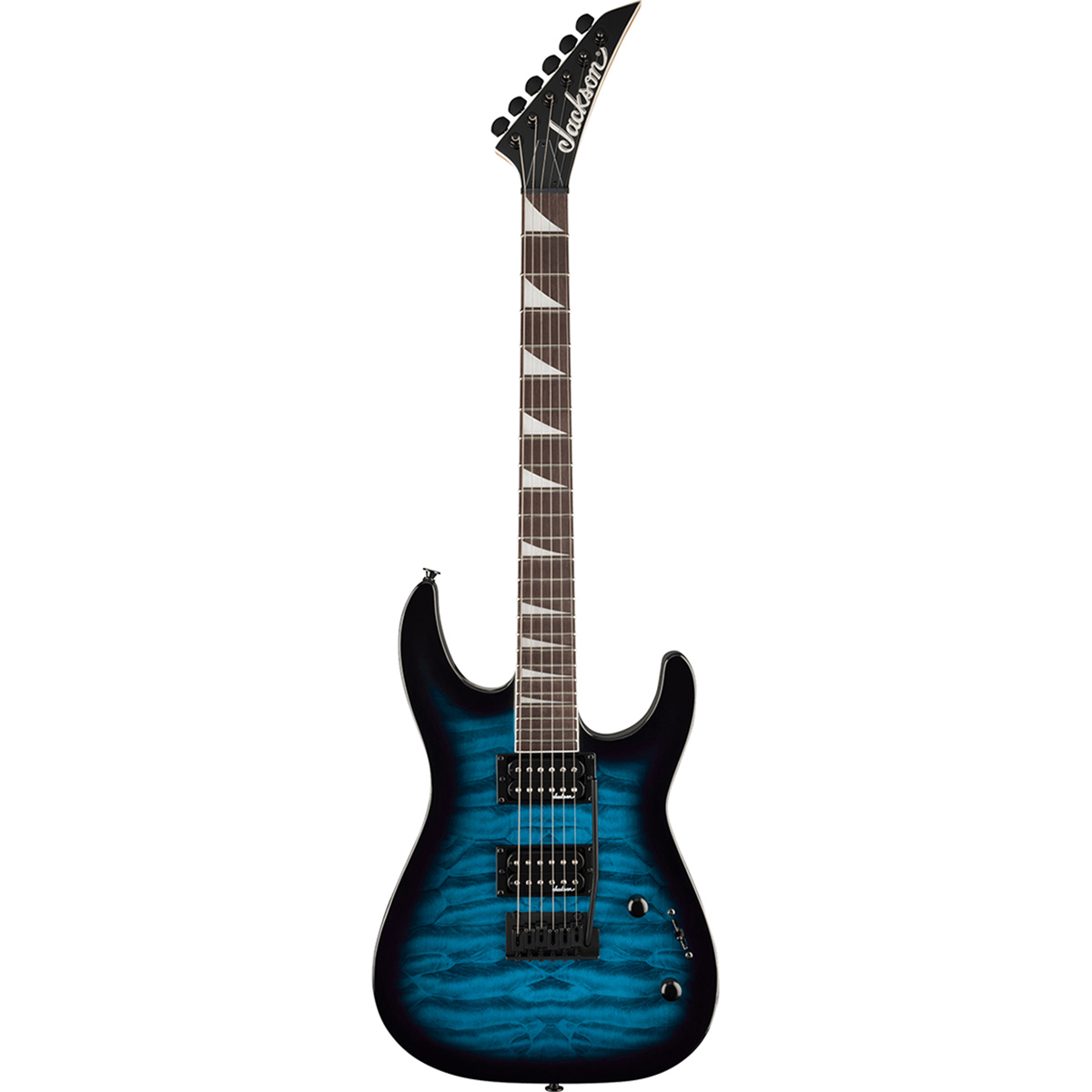 

Jackson JS Series Dinky JS20 DKQ 2PT Electric Guitar Transparent Blue Burst