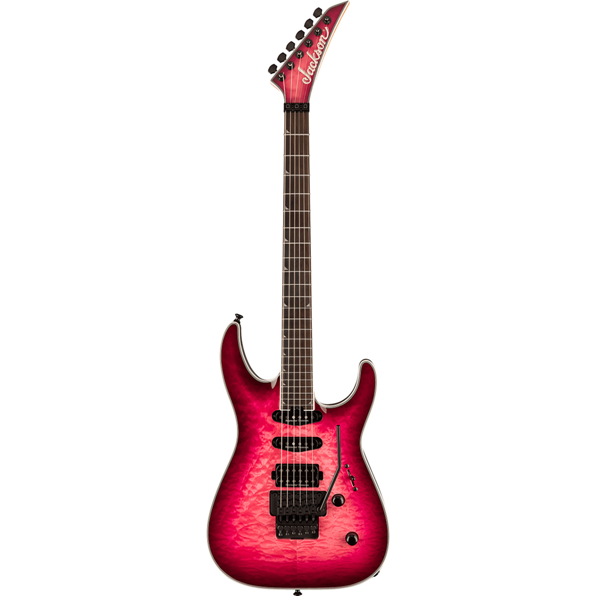 

Jackson Pro Plus Series Soloist SLA3Q Electric Guitar, Fuschia Burst