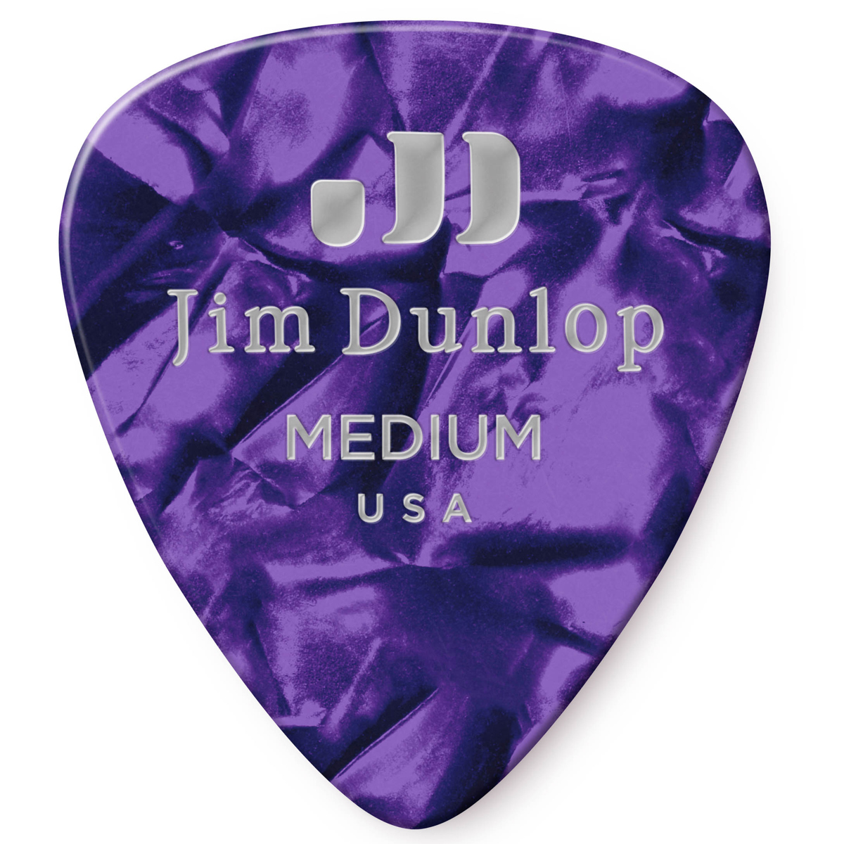 

Dunlop Celluloid Guitar Picks, Medium, Purple Pearloid, 72-Pack