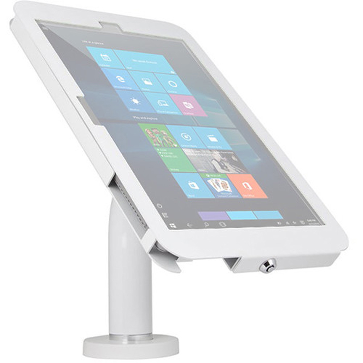 

The Joy Factory Elevate II Wall/Countertop Mount Kiosk - Surface Pro/4/3, White