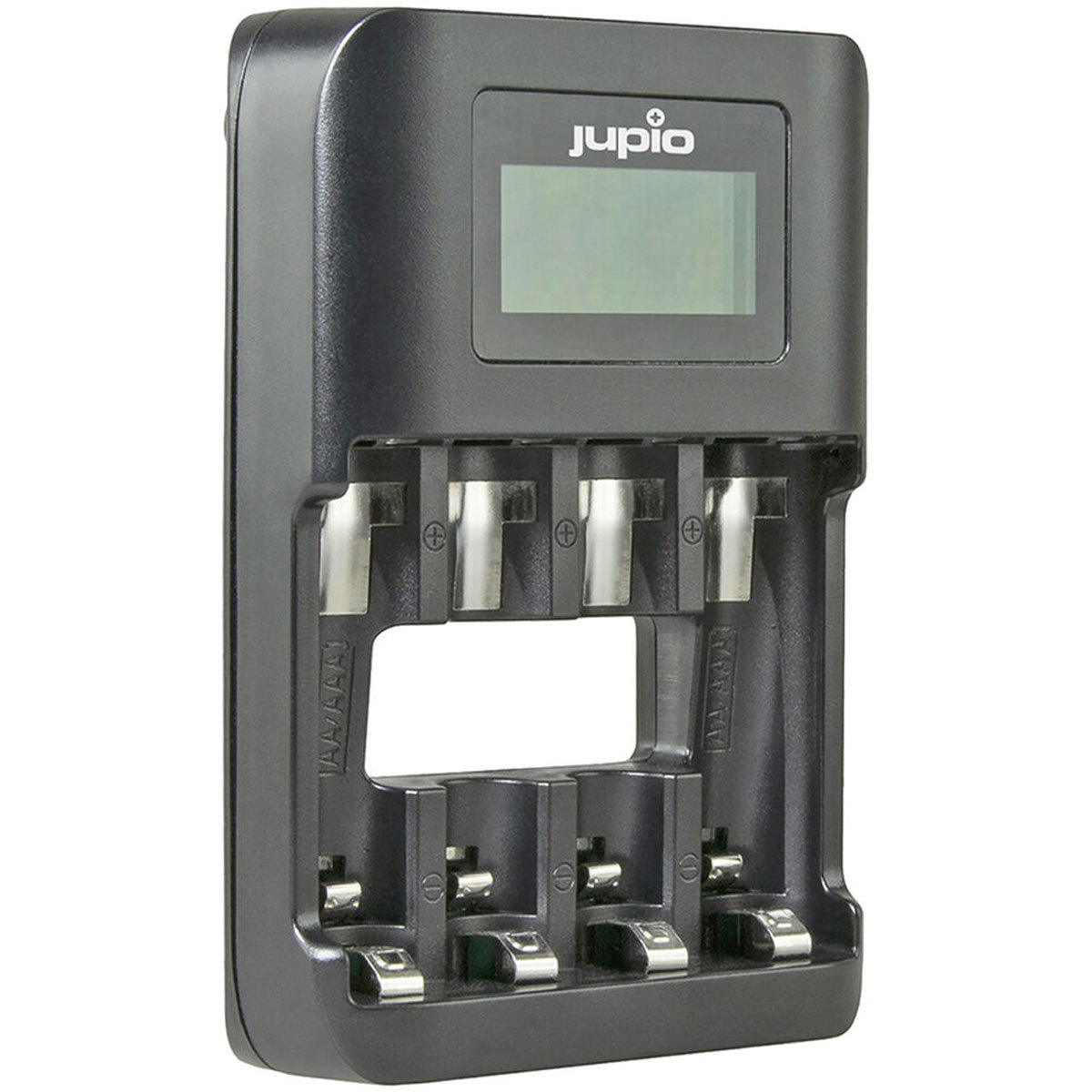 

Jupio USB 4-Slots Ultra Fast Battery Charger with LCD Display